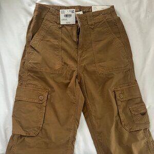 American Eagle Stretch Baggy Cargo Jogger - Size 00 / 24waist - NWT